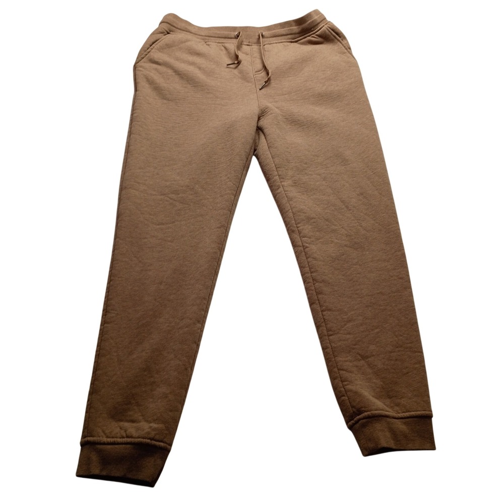 Company Eighty One Mens XL Brown Sherpa Fleece Lined Joggers Sweatpants Pockets